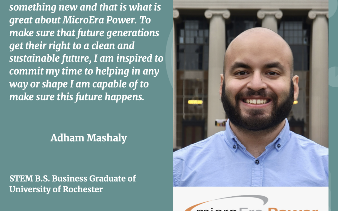 MicroEra Power Team Spotlight: Adham Mashaly